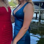 Windsor Teal Prom Dress Photo 1