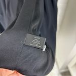 Boston Proper  Black Stretch Knit Classic Blazer Size 16 Photo 7