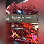 Zac and Rachel NWT -  Burgundy Maroon Floral Blouse. Photo 6
