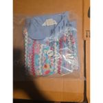 Models Coat Blue Floral Snap Up Robe, Women's Size 10, Shift Dress, Made in USA Size M Photo 8