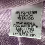 Gibsonlook Women's French Terry Bottom Tie Hoodie Cloud Purple Pink Size M NWT Size M Photo 8