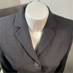 Ann Taylor Women's Blazer Suit Jacket Business Pinstripe Notch Tailored Photo 6