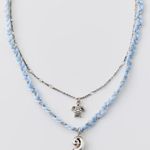 Urban Outfitters Dylan Shell Charm Layering Necklace Photo 2