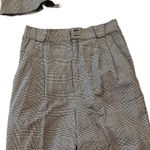 Casablanca Tweed Career Pants Gray Size 8 Photo 1