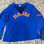 PINK - Victoria's Secret  Royal Blue Sweatshirt Photo 0