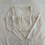 Aritzia Wilfred Free Orbit White Longsleeve Photo 0