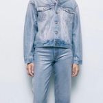 ZARA  rhinestone denim jacket NEW Photo 3