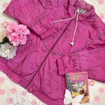 Sunterra Vintage 80s windbreaker pink zip up jacket Photo 12