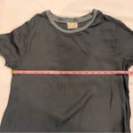 Nation Ltd Gray/Blue Silky T-Shirt Photo 4