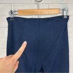 Athleta Navy Blue Greenwich Slit Leg Flare Pants / Leggings Size S Photo 12