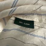 Ralph Lauren Lauren Ivory Striped Button Down Shirt Photo 7