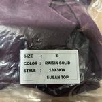 Young Fabulous and Broke Susan Blouse Raisin NWOT Size Small Business Casual Photo 3