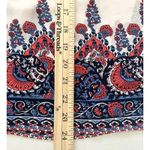 LOFT Fan Floral Light Pink Crewneck Blouse Short Sleeve Lightweight Top Sz S Photo 5