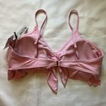 Wall Flower  Tie Front Top Pink Women Size XL Photo 1