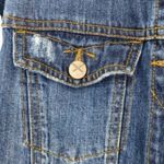 Unpublished  Women’s Distressed Denim Jean Jacket Photo 3