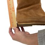 Jenni Kayne Suede Moc Shearling Lined Slip On Ankle Snow Boots Tan Size 39 Photo 12