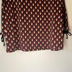 Dressbarn 3/4 Sleeve Purple / Red / Yellow Blouse Size Large Photo 13