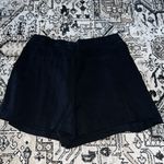 ZARA  Black Pleated High-waist Shorts Photo 6