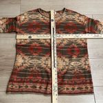 Denim & Supply Ralph Lauren  Women’s Aztec Thin Knit Dolman Top Sweater Size M Photo 4