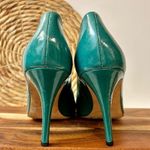 Butter Parker Patent Leather with Suede Heels in Peacock Teal Size 9 Green Photo 5