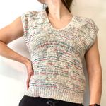 l*space Vintage Dye Loose Fit Zigzag Knit Top Photo 4