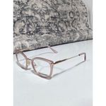 Juicy Couture NEW Pink Clear Metal Cat-Eye Frame RX Eyeglasses Photo 2