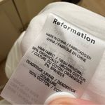 Reformation Mylie Organic Cotton-Blend Wrap Skirt Size 4 Photo 5