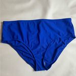 Wild Fable Women's Blue Swim Bottom mid rise medium seat coverage NWT 2X Photo 0