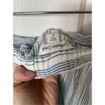 Coldwater Creek Stripped wide leg linen pants size 8 Photo 2