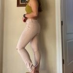 Jessica Simpson Low waisted  light pink distressed jeans Photo 2