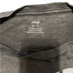 Aerie grey distressed can’t be tamed shirt size xs Photo 3