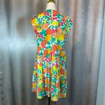 J.Crew Factory Linen Blend Dress With Flutter Sleeves 2 size2. order113 Photo 7