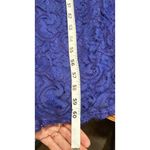 Tadashi Shoji  Dress Sz 12 Blue Floor Length Mother of Bride/Groom Bridesmaid EUC Photo 4