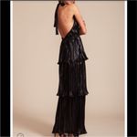 LIONESS Womens  3 Tiered Pleated Maxi Dress Photo 2