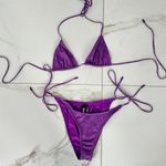 Triangl Swimwear Purple Vinca Sparkle Bikini Photo 0