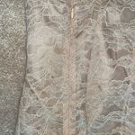 Le Suit vintage tan lace structured tank top Photo 3