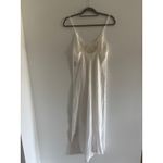 Ralph Montenero for Blanche Slip Nightgown Women Medium Ivory 1960s Vintage Lace White Photo 1