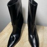 Stuart Weitzman  rich leather stiletto boot / bootie size 5 black Photo 0