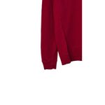 Vineyard Vines Vineyards Vines Women's Sweatshirt 1/4 Zip Long Sleeve Pullover Cotton Red Large Photo 2