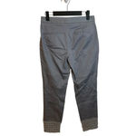 ZARA Slate Blue Crochet Ankle Pants Photo 1