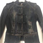 Chelsea and Violet military denim jacket Photo 4