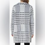 Liverpool Women's Open Front Coatigan Sweater Black/White XL NWT Wantable Photo 2