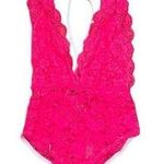 Free People NWT HAH pink lingerie bodysuit Photo 0