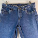 Jordache  Skinny Capri‎ Jeans Women's Dark Wash Denim Casual Everyday Size 8 EUC Photo 2