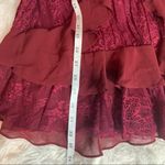 For Love & Lemons  Daphne Bordeaux dress Photo 5