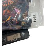 New MSK Dress Womens Medium Black Midi Floral Paisley Belted Stretch Boho Career Photo 10