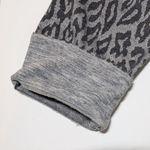 Soft Surroundings Hooded Sweater Womens Medium Leopard Print Cozy Layer Jacket Photo 8