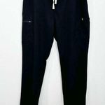 FIGS Yola Skinny Scrub Pants Black Large Tall Photo 0