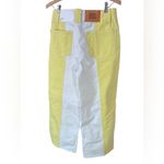 Urban Outfitters BDG  High & Wide Yellow/White Striped  Jeans NWT SZ 26 Photo 7