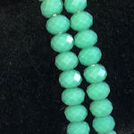 Elegant Turquoise Color Glass Beaded Boho Bracelet Set Blue Photo 0